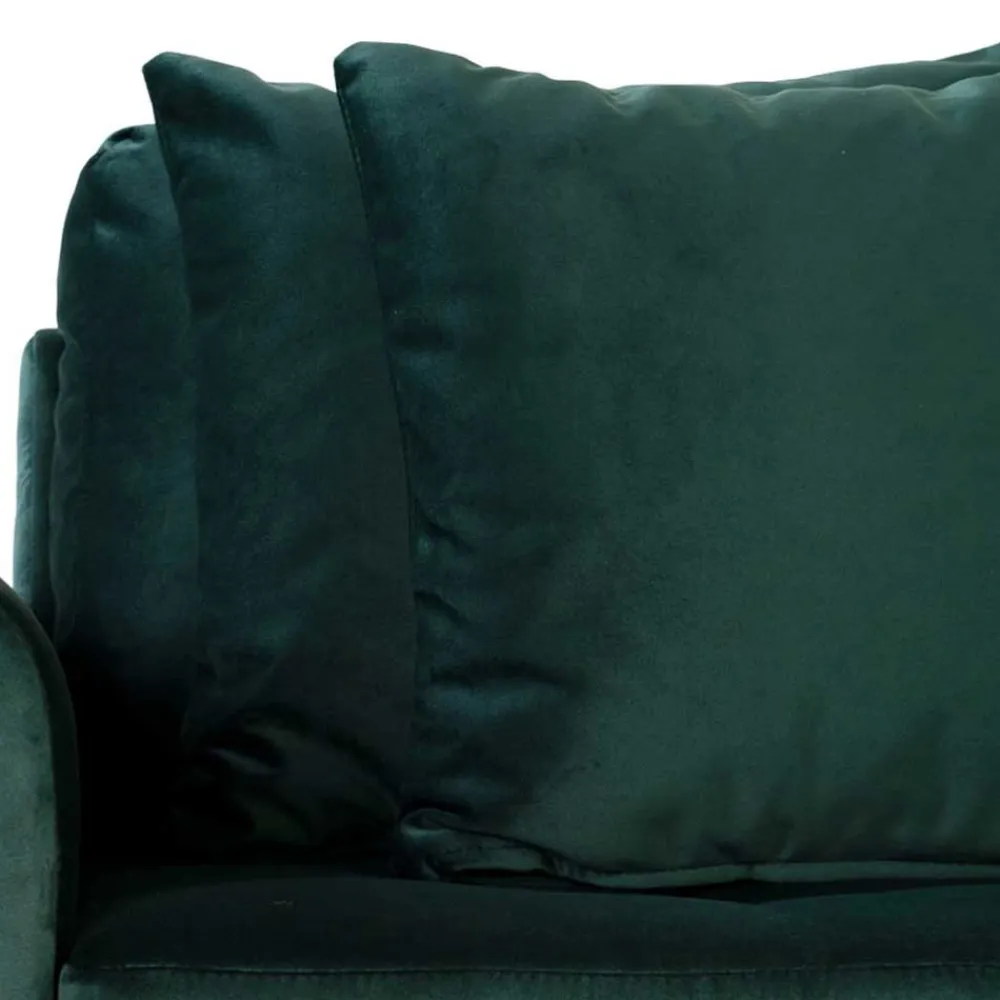 Wohnen Sofas<290x76x170 Samt Ecksofa im Skandi Design - Bonisa