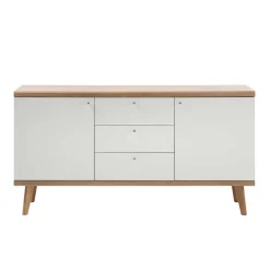 Wohnen Sideboards<160x83x40 Scandi Anrichte zweifarbig - Cablos