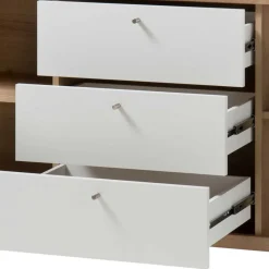 Wohnen Sideboards<160x83x40 Scandi Anrichte zweifarbig - Cablos