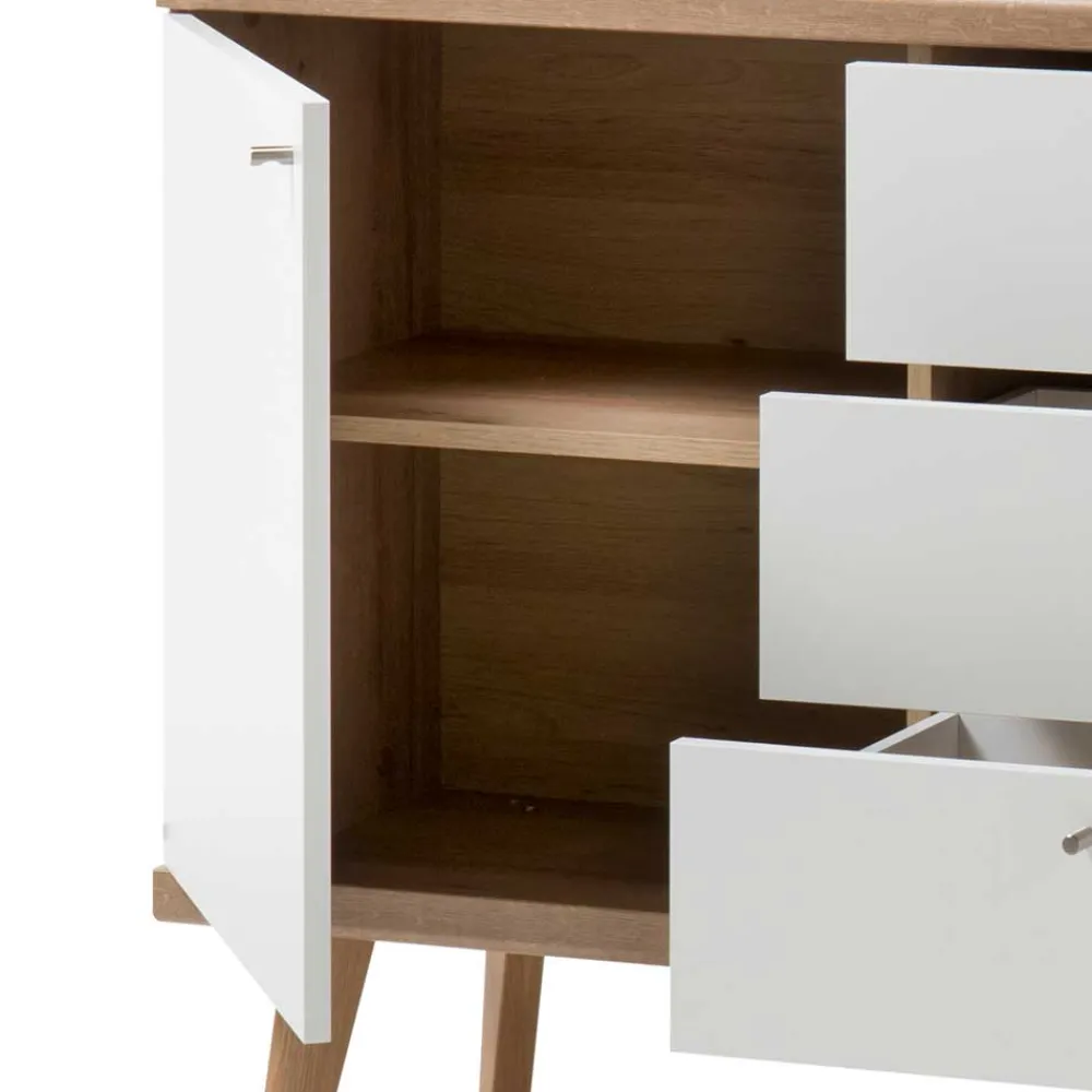 Wohnen Sideboards<160x83x40 Scandi Anrichte zweifarbig - Cablos