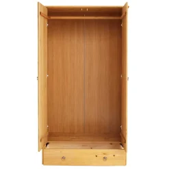 Wohnen Kleiderschränke|Schränke<106x191x59 Schlafzimmer Schrank in Kiefer Natur - Imressa I