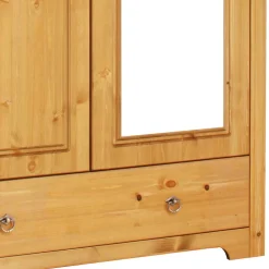 Wohnen Kleiderschränke|Schränke<106x191x59 Schlafzimmer Schrank in Kiefer Natur - Imressa I