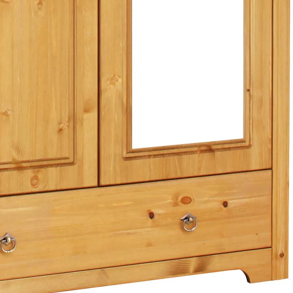 Wohnen Kleiderschränke|Schränke<106x191x59 Schlafzimmer Schrank in Kiefer Natur - Imressa I