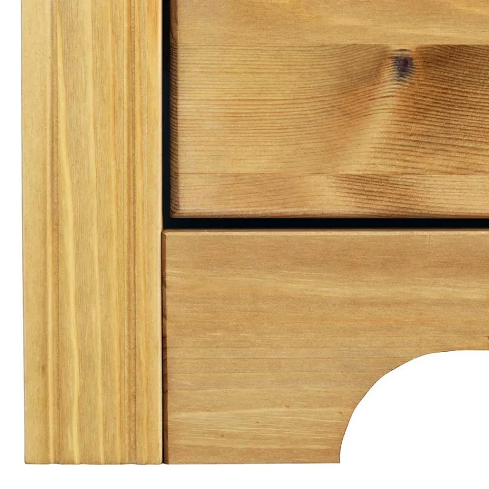 Wohnen Kleiderschränke|Schränke<106x191x59 Schlafzimmer Schrank in Kiefer Natur - Imressa I