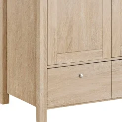 Wohnen Kleiderschränke|Schränke<100x180x55 Schlafzimmerschrank mit Schubladen & Türen - Restania