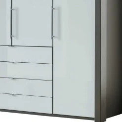 Wohnen Kleiderschränke|Schränke<307x240x58 Schlafzimmerschrank mit Falttüren - Audra