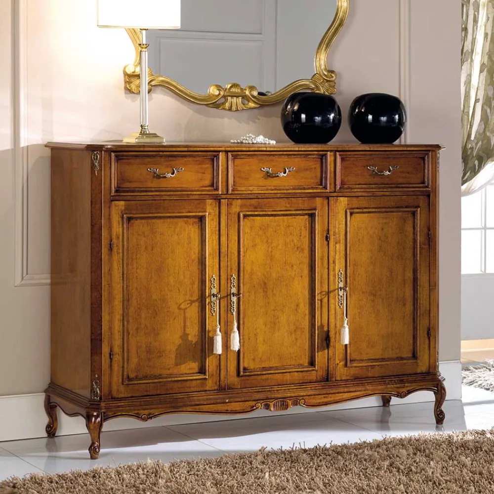 Wohnen Sideboards<135x101x43 Schrank im Italienischen Stil - Carlenna