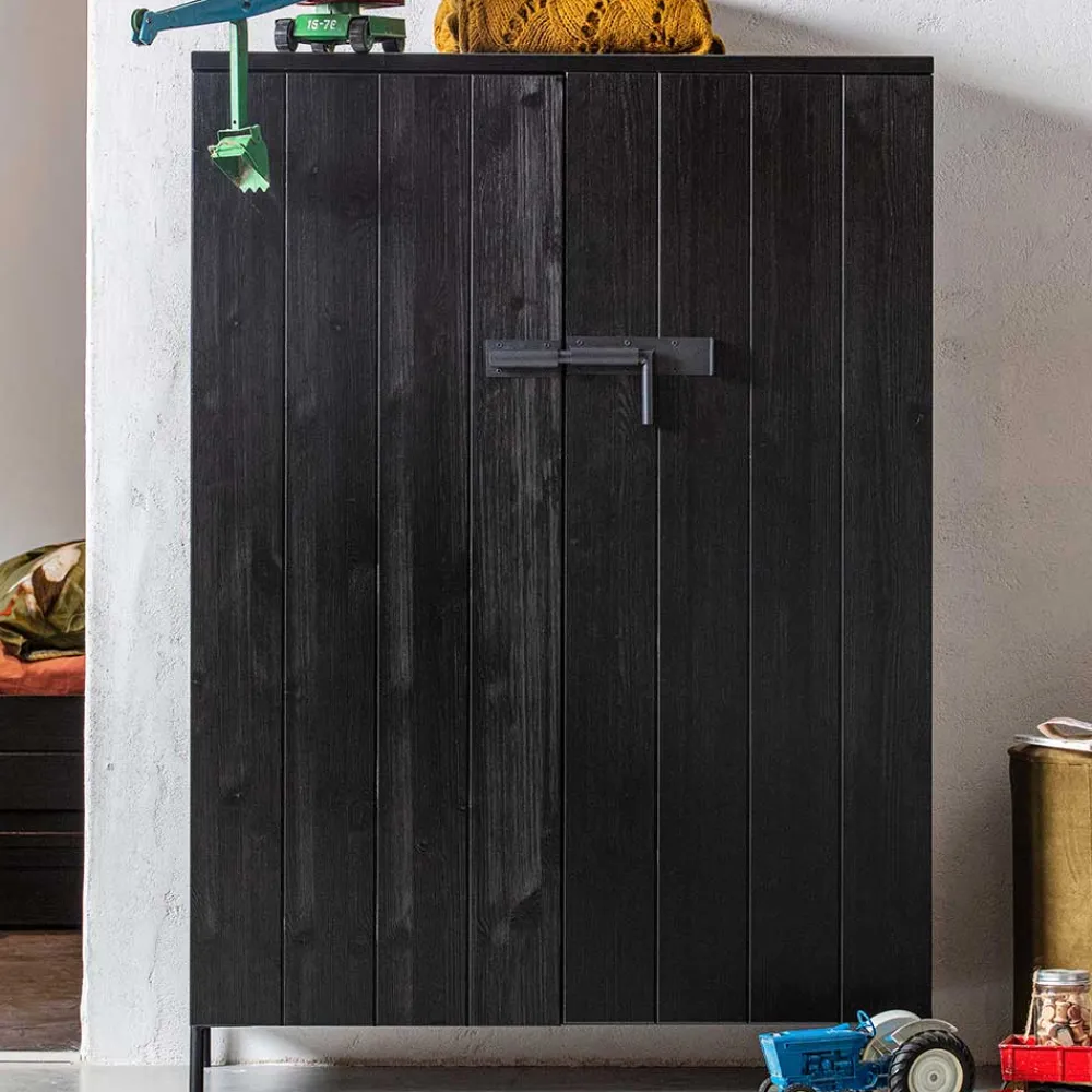 Wohnen Schränke<100x141x42 Schrank mit Doppeltür - Ambriosso