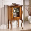 Wohnen Vitrinen<61x100x40 Schrank mit Glastür - Carlenna I