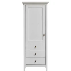 Wohnen Vitrinen<58x150x40 Schrank mit Tür und drei Schubladen - Astinion