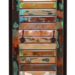 Wohnen Garderoben<33x99x8 Shabby Chic Garderobenpaneel mit 4 Haken - Vosbadus
