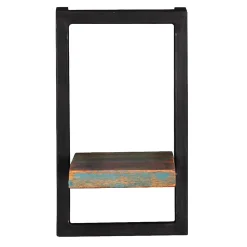 Wohnen Regale<20x35x25 Shabby Chic Regal aus Recyclingholz - Jamaica