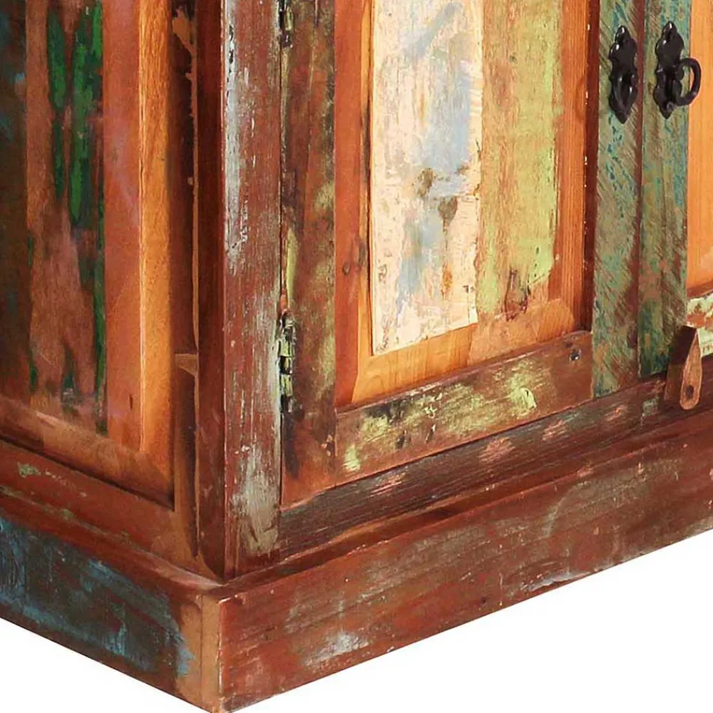 Wohnen Sideboards<160x80x40 Shabby Chic Sideboard auf Sockel - Jamaica