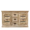 Wohnen Sideboards<150x90x45 Shabby Chic Sideboard in Grey Wash - Abid