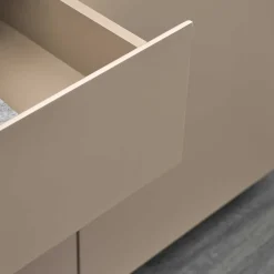 Wohnen Sideboards<200x86x40 Sideboard Anrichte in Taupe & Akazie - Anja