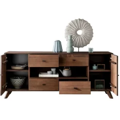 Wohnen Sideboards<180x75x40 Sideboard aus Kernbuche Braun - Malawi