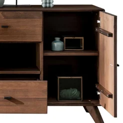 Wohnen Sideboards<180x75x40 Sideboard aus Kernbuche Braun - Malawi