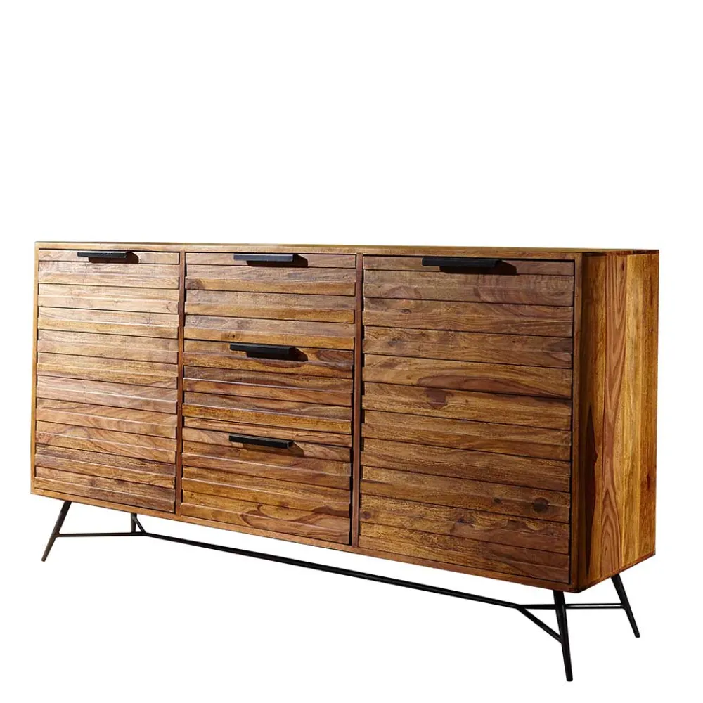 Wohnen Sideboards<160x88x40 Sideboard aus massivem Holz - Dicna