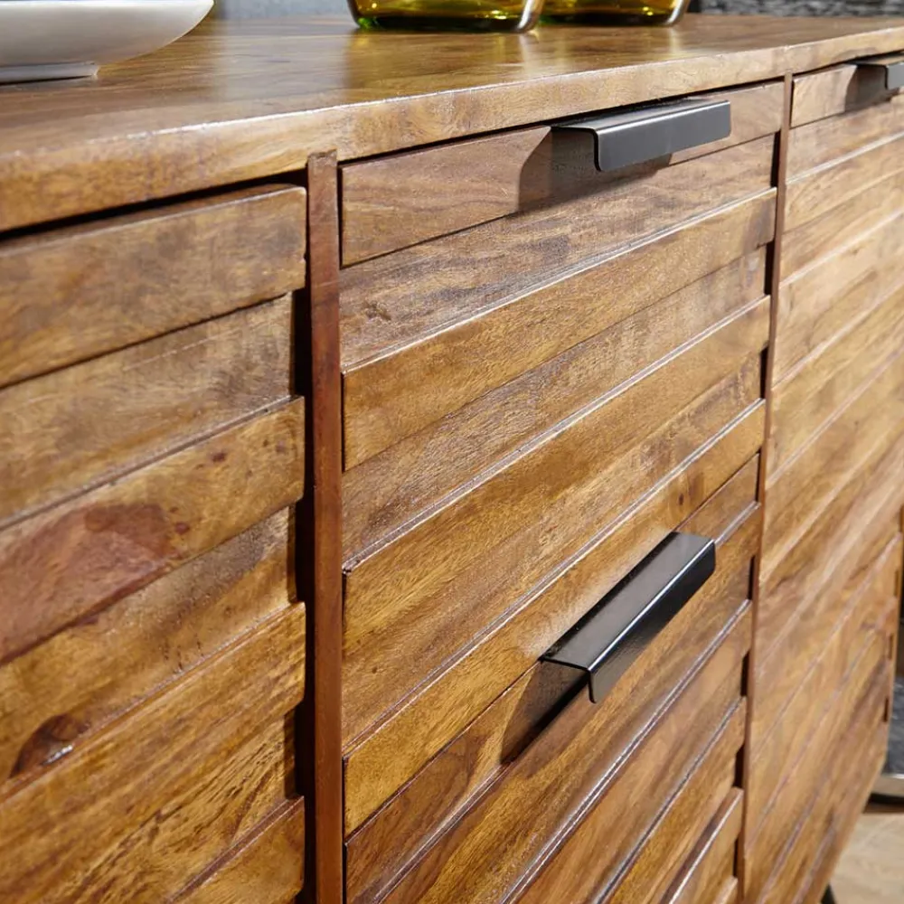 Wohnen Sideboards<160x88x40 Sideboard aus massivem Holz - Dicna