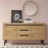 Wohnen Sideboards<160x83x40 Sideboard im Skandi Chic modern - Olcian