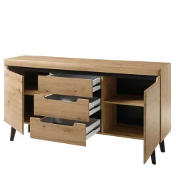 Wohnen Sideboards<160x83x40 Sideboard im Skandi Chic modern - Olcian