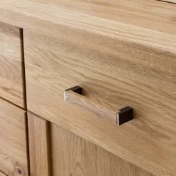 Wohnen Sideboards<165x87x44 Sideboard in Asteiche auf Sockel - Zamron