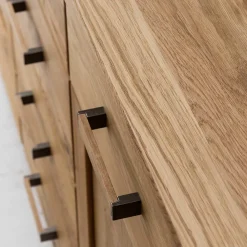 Wohnen Sideboards<165x87x44 Sideboard in Asteiche auf Sockel - Zamron