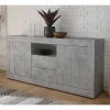 Wohnen Sideboards<184x86x43 Sideboard in Beton Nachbildung - Lary