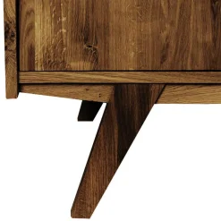 Wohnen Sideboards<160x90x50 Sideboard in Nussbaumfarben lackiert - Nadelle