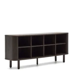 Wohnen Sideboards<180x75x40 Sideboard in Schwarzbraun Esche - Tadaco