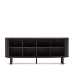 Wohnen Sideboards<180x75x40 Sideboard in Schwarzbraun Esche - Tadaco