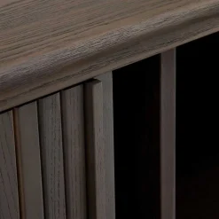Wohnen Sideboards<180x75x40 Sideboard in Schwarzbraun Esche - Tadaco