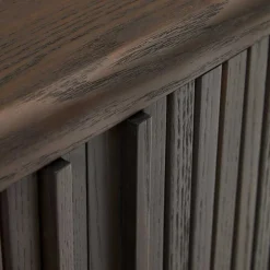 Wohnen Sideboards<180x75x40 Sideboard in Schwarzbraun Esche - Tadaco