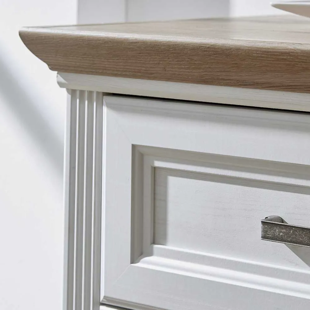 Wohnen Sideboards<171x102x48 Sideboard in Weiß & Eiche - Sinolita
