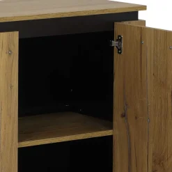 Wohnen Sideboards<180x86x38 Sideboard in Zinneiche Optik - Traudarian