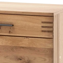 Wohnen Sideboards<180x78x44 Sideboard mit Furnier Eiche Bianco - Crupean