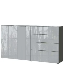 Wohnen Sideboards<184x102x42 Sideboard mit Glasfront - Ruudy