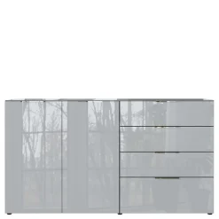 Wohnen Sideboards<184x102x42 Sideboard mit Glasfront - Ruudy