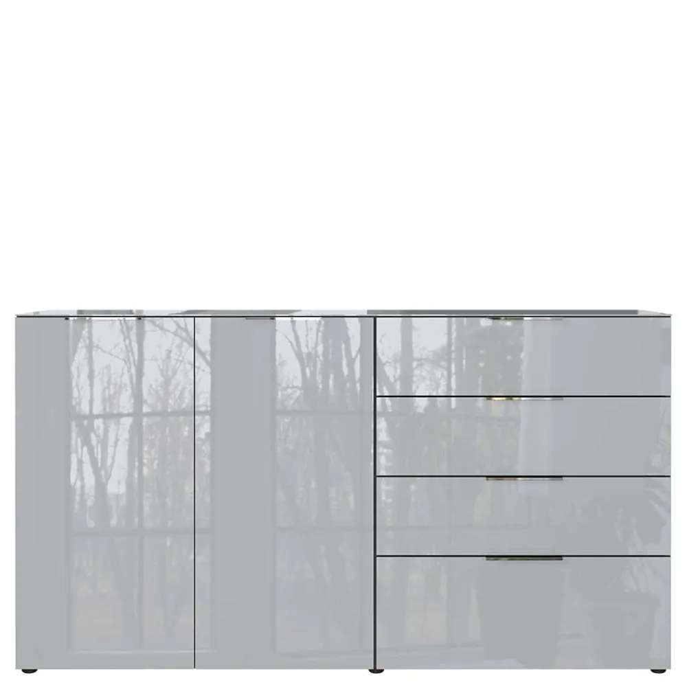 Wohnen Sideboards<184x102x42 Sideboard mit Glasfront - Ruudy