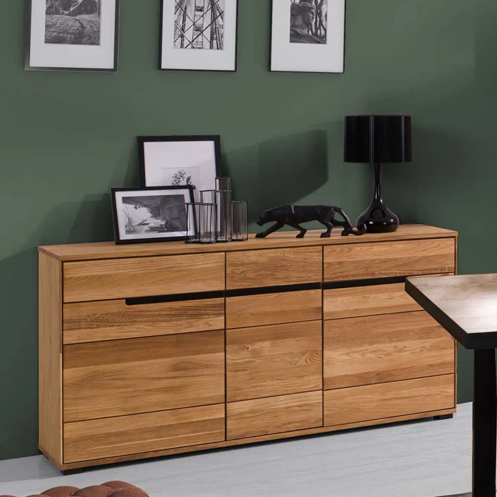 Wohnen Sideboards<163x84x42 Sideboard mit Griffmulden - Sennya