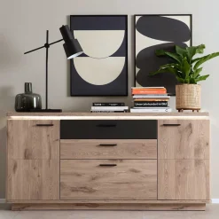 Wohnen Sideboards<170x81x44 Sideboard mit LED Beleuchtung - Bekunion