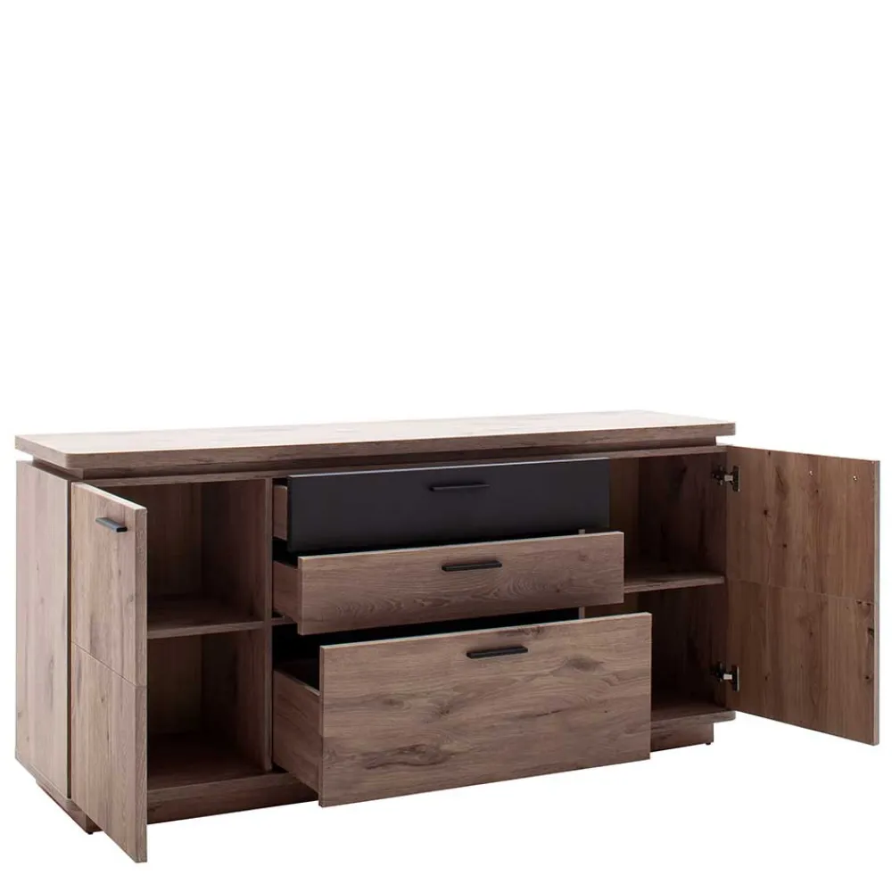 Wohnen Sideboards<170x81x44 Sideboard mit LED Beleuchtung - Bekunion