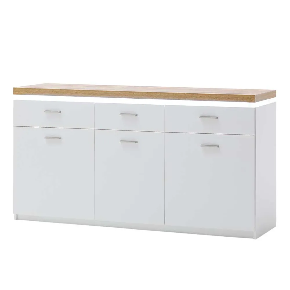 Wohnen Sideboards<156x83x44 Sideboard mit LED Licht - Caldri