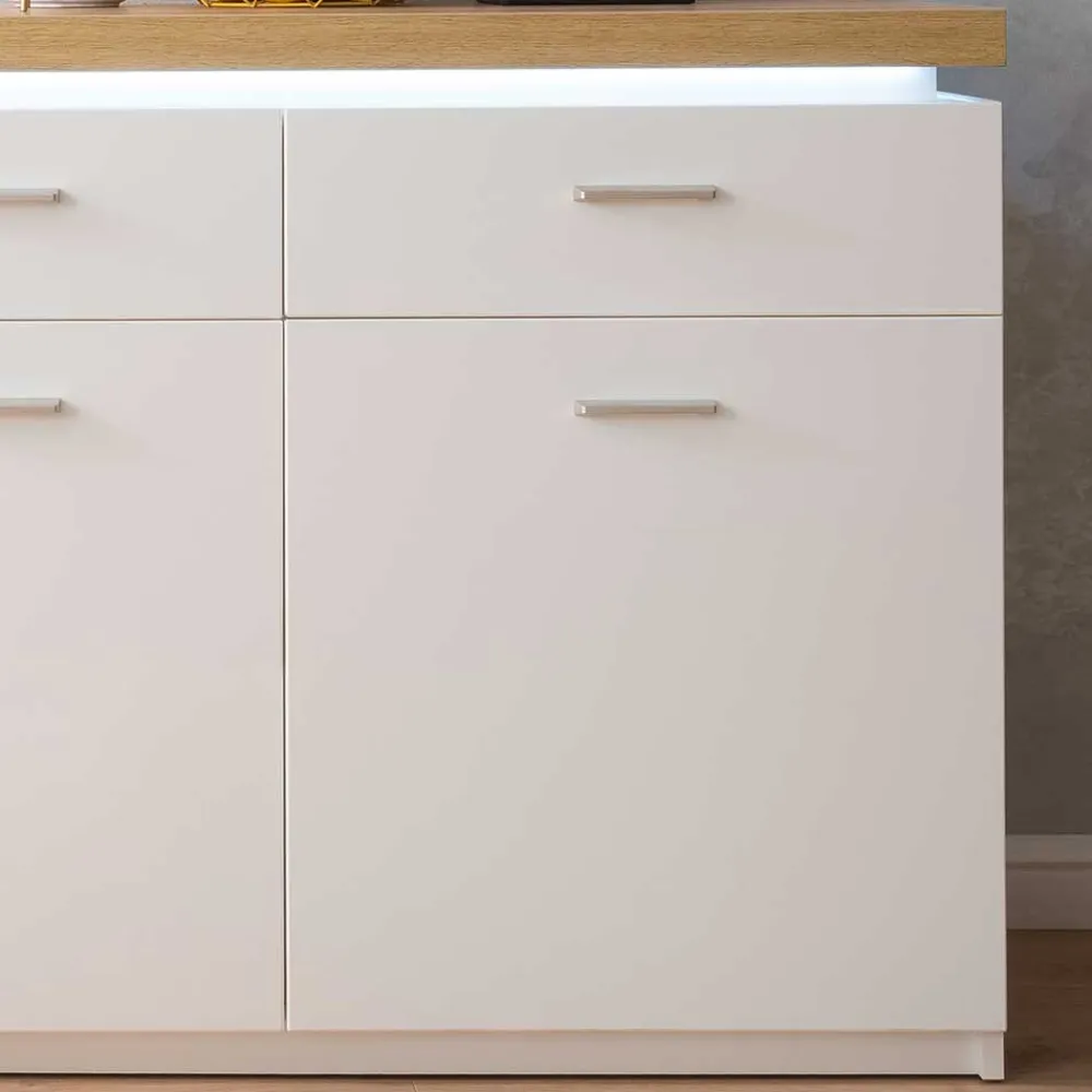 Wohnen Sideboards<156x83x44 Sideboard mit LED Licht - Caldri