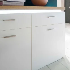 Wohnen Sideboards<156x83x44 Sideboard mit LED Licht - Caldri