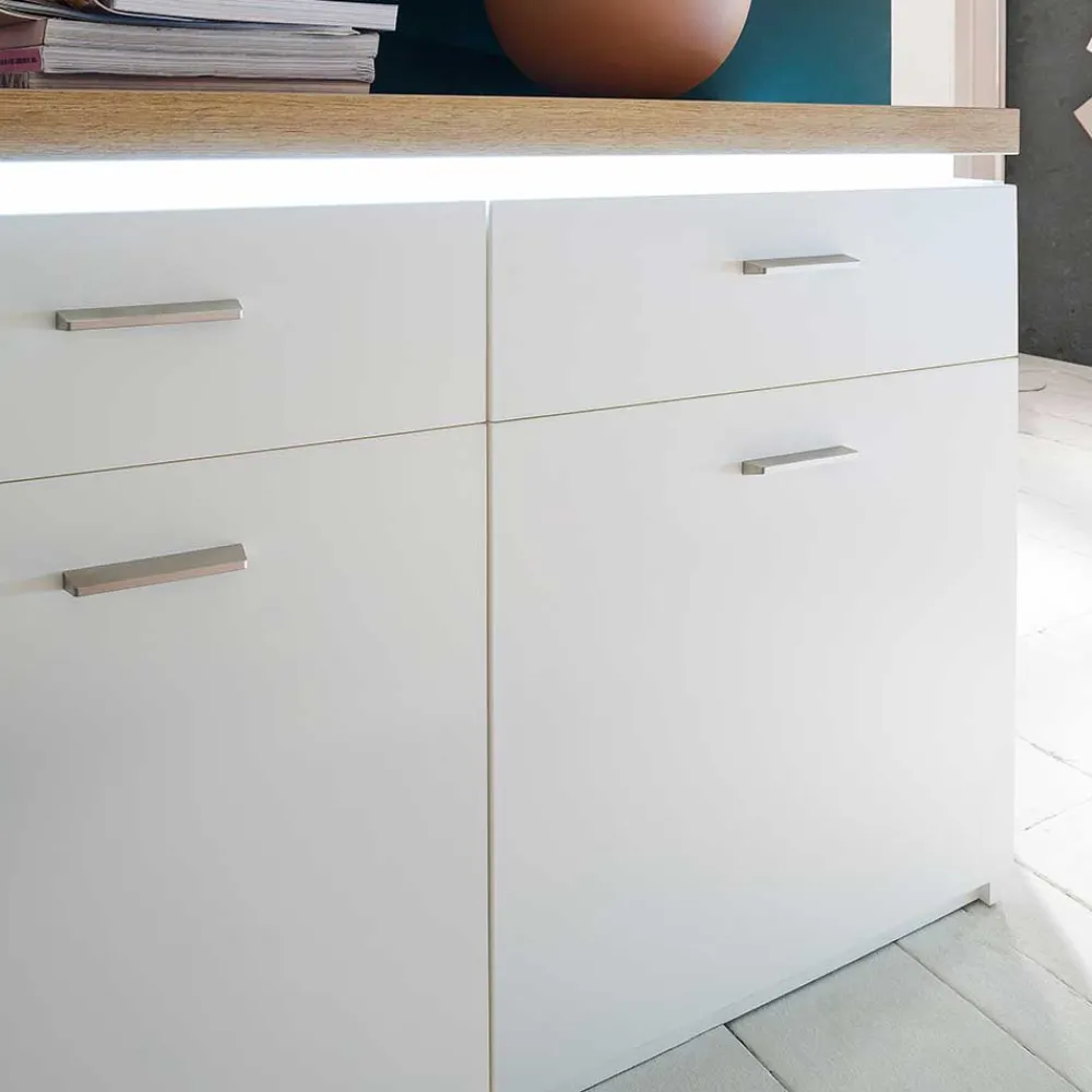 Wohnen Sideboards<156x83x44 Sideboard mit LED Licht - Caldri