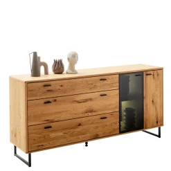 Wohnen Sideboards<180x86x44 Sideboard mit Metall Bügelgestell - Flacona