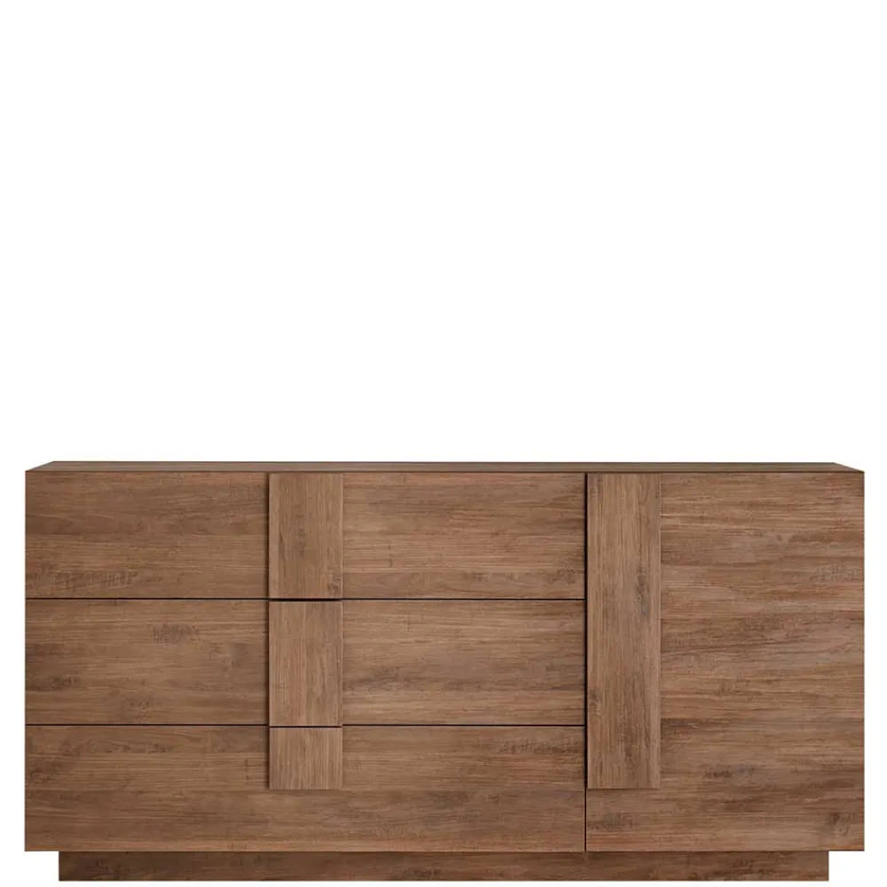 Wohnen Sideboards<181x90x44 Sideboard mit sechs Schubladen & Tür - Basento
