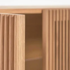 Wohnen Sideboards<180x72x43 Sideboard mit vier Lamellen Türen - Azuro