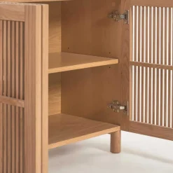 Wohnen Sideboards<180x72x43 Sideboard mit vier Lamellen Türen - Azuro